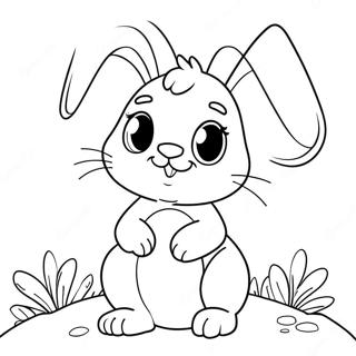 LOL Osterhase Ausmalbild | Lol Ostern Ausmalbild
