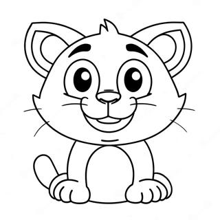Talking Tom Ausmalbild | Sprechender Tom Ausmalbild