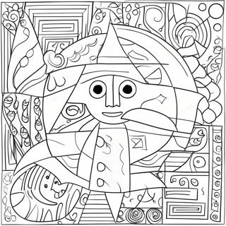 Klee Ausmalbild | Klee Ausmalbild