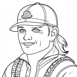 Whitty FNF Ausmalbild | Whitty FNF Ausmalbild