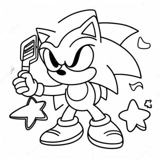 Sonic Superstars Ausmalbild | Sonic Superstars Ausmalbild