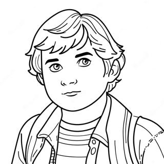 Stranger Things Robin Ausmalbild | Stranger Things Robin Ausmalbild