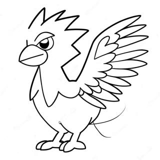 Zapdos Ausmalbild | Zapdos Ausmalbild