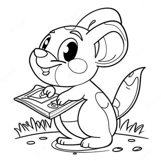 Skippyjon Jones Ausmalbild | Skippyjon Jones Ausmalbild