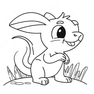 Skippyjon Jones in einem bunten Abenteuer Ausmalbild | Skippyjon Jones Ausmalbild