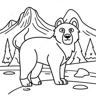 Bergtiere Ausmalbild | Bergtiere Ausmalbild