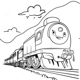Zugfresser Ausmalbild | Zugfresser Ausmalbild