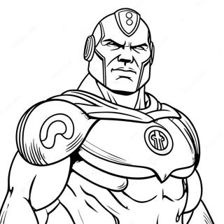 Darkseid Ausmalbild | Dunklerseid Ausmalbild