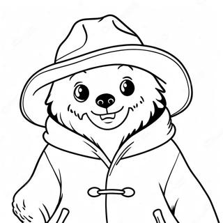 Paddington Bär Ausmalbild | Paddington Bär Ausmalbild