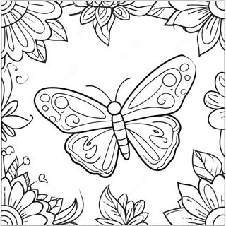 Schmetterling Ausmalbild | Schmetterlingsseite Ausmalbild
