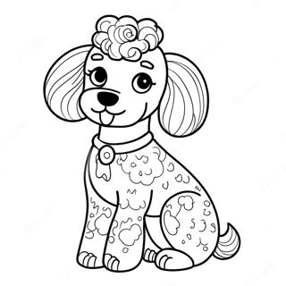 Pudel Malvorlagen