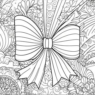 Schleife Ausmalbild | Schleife Ausmalbild