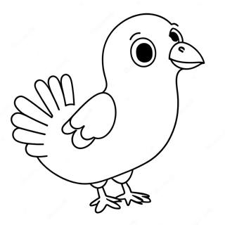 Lustige Taube Mo Willems Ausmalbild | Taube Mo Willems Ausmalbild