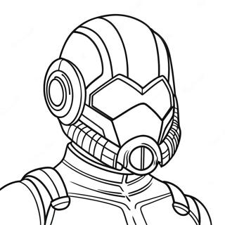 Ant-Man Ausmalbild | Ameisenmann Ausmalbild