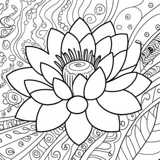 Lotusblume Ausmalbild | Lotus Ausmalbild