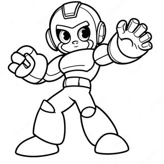 MegaMan Ausmalbild | MegaMan Ausmalbild