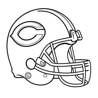 Chicago Bears Logo Ausmalbild | Chicago Bären Ausmalbild