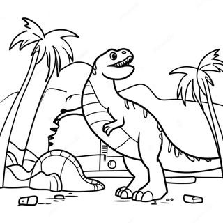 Jurassic Park Ausmalbild | Jurassic Park Ausmalbild