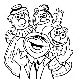 Muppets Ausmalbild | Muppets Ausmalbild