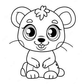 Beanie Boo Ausmalbild | Beanie Boo Ausmalbild