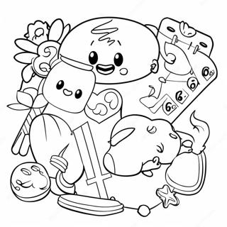 Mathematik Ausmalbild für die 4. Klasse | 4. Klasse Ausmalbild