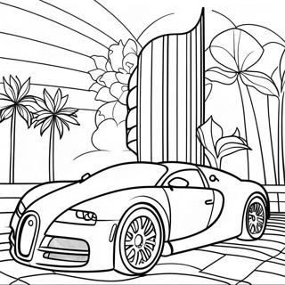 Bugatti Ausmalbild | Bugatti Ausmalbild