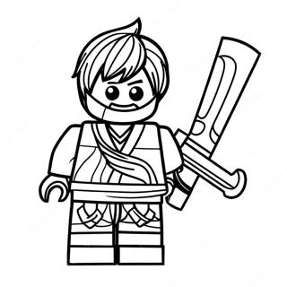 Kai Ninjago Ausmalbild | Kai Ninjago Ausmalbild