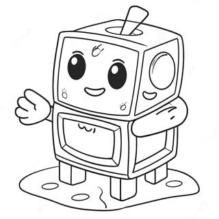 Wubbox Ausmalbild | Wubbox Ausmalbild