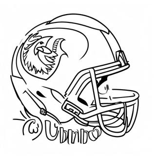 Superbowl 2024 Logo Ausmalbild | Superbowl 2024 Ausmalbild