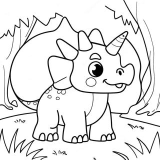 Triceratops Malvorlagen