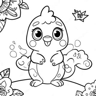 Hatchimal Ausmalbild | Hatchimal Ausmalbild