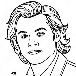 Harry Styles Ausmalbild | Harry Styles Ausmalbild