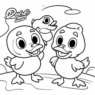 DuckTales Ausmalbild | Ducktales Ausmalbild