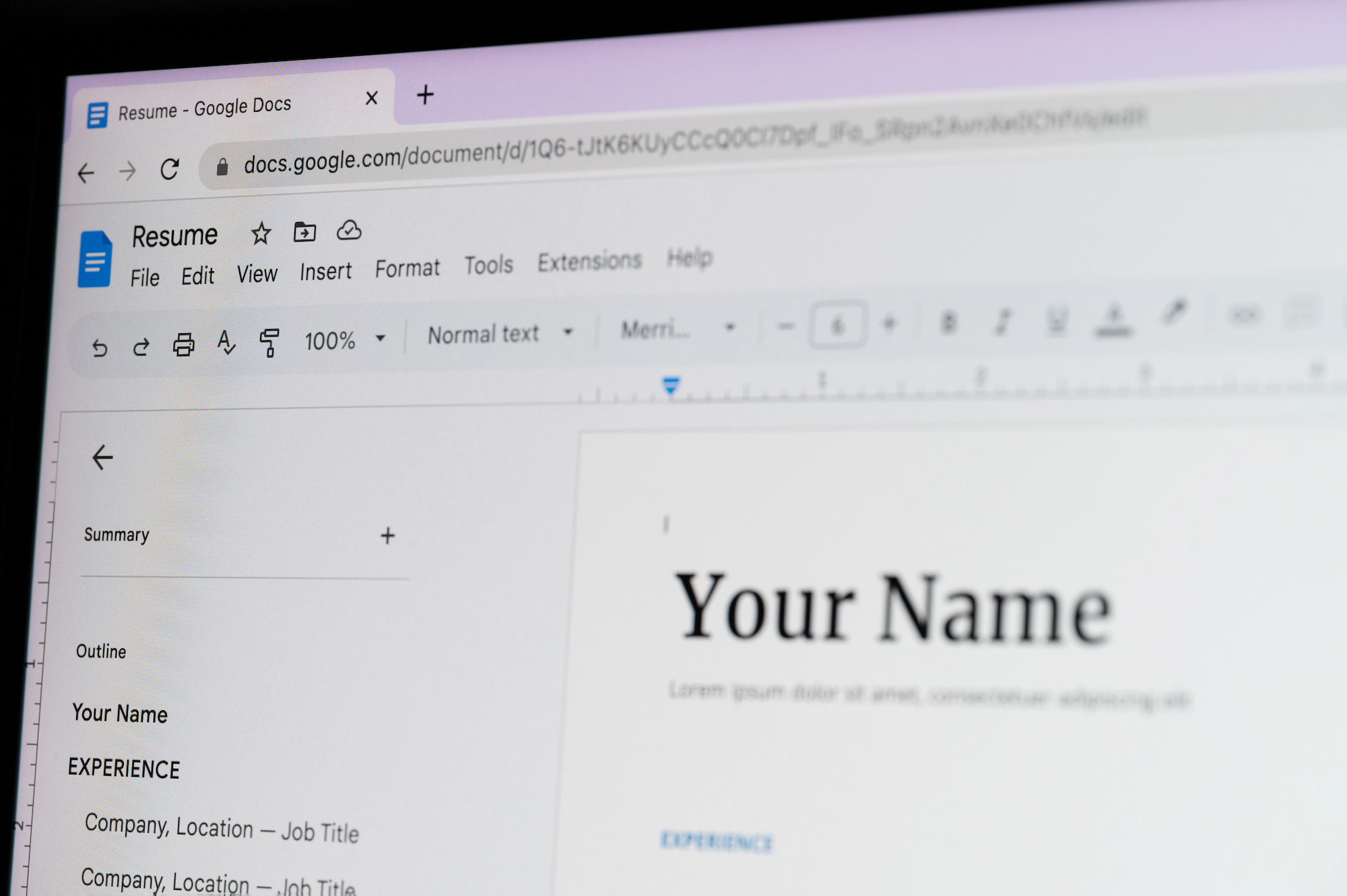 So entfernen Sie die Texthintergrundfarbe in Google Docs