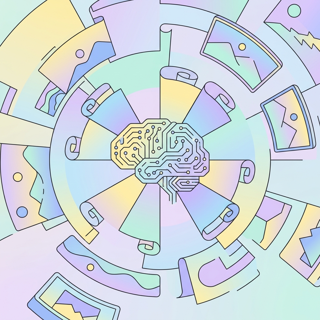 AI Generierung Tools-Illustration