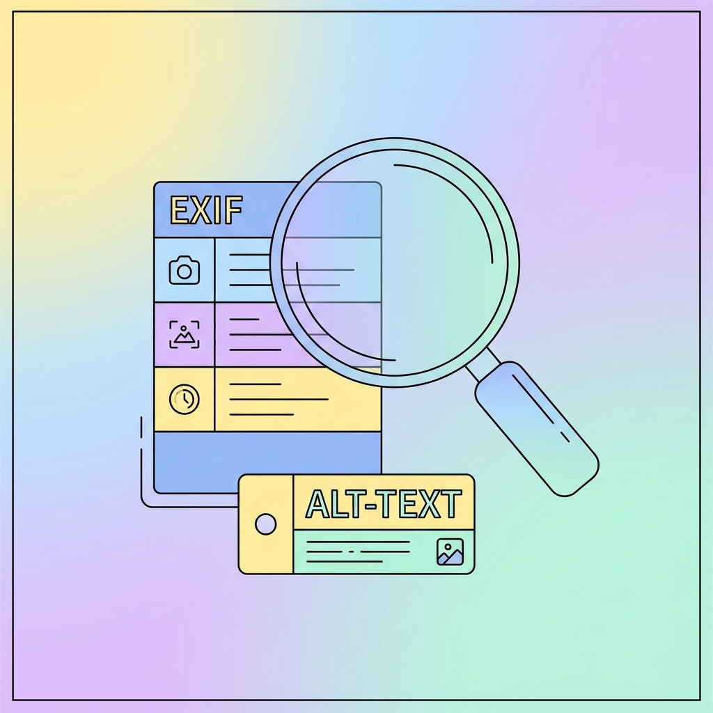Metadaten & Barrierefreiheit Tools-Illustration