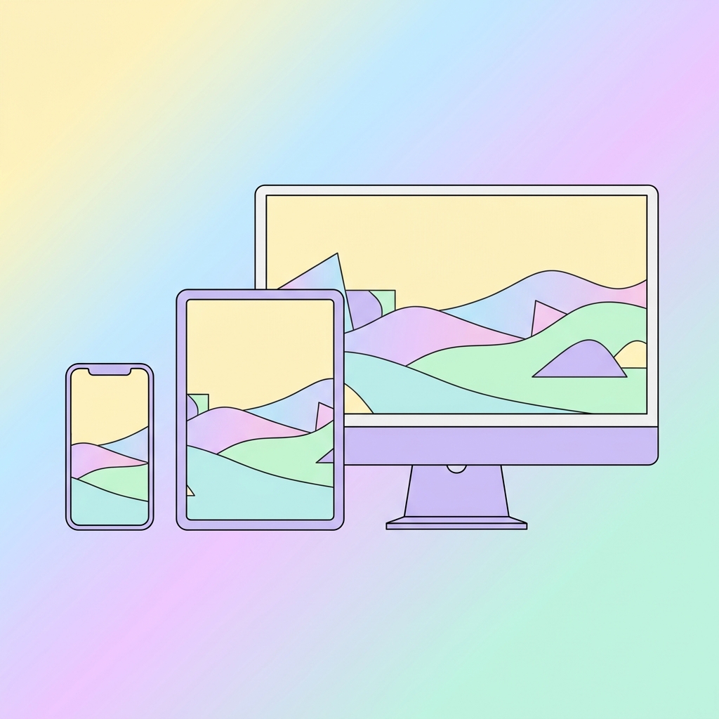 Wallpaper-Spezifisch Tools-Illustration