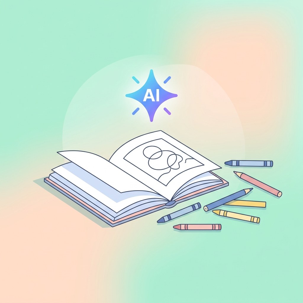 Ausmalbild-Tools illustration